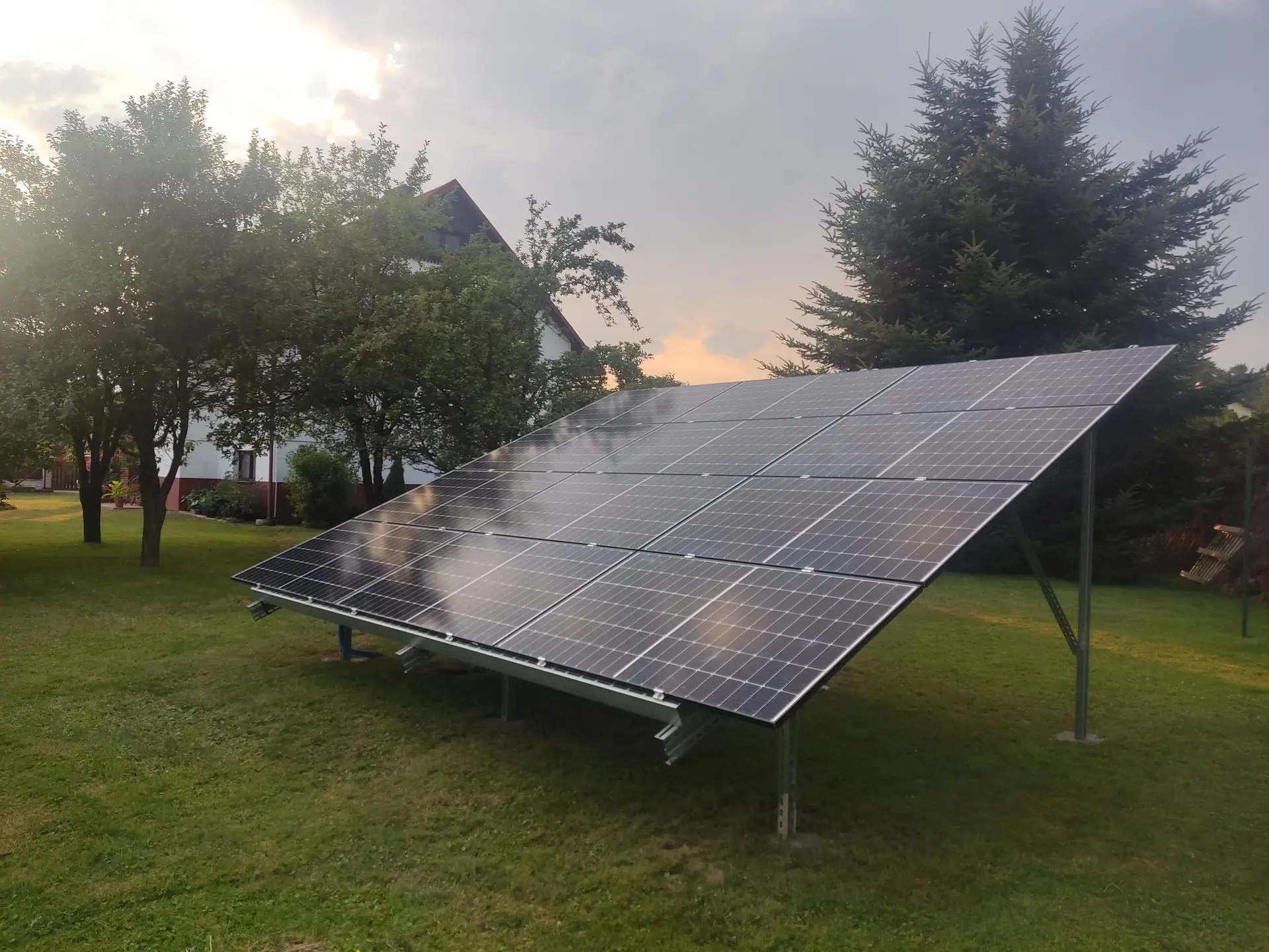 fotowoltaika montowana na gruncie